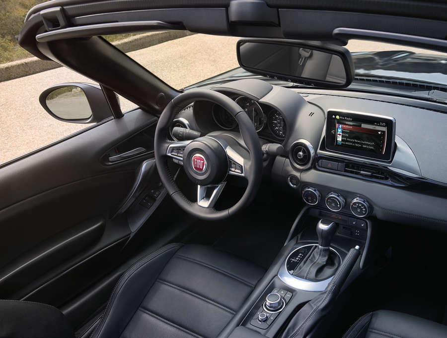 interni Fiat 124 Spider 2016