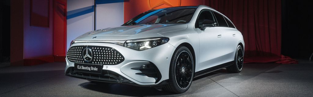 Mercedes-Benz Nouveau CLA Shooting Brake Électrique