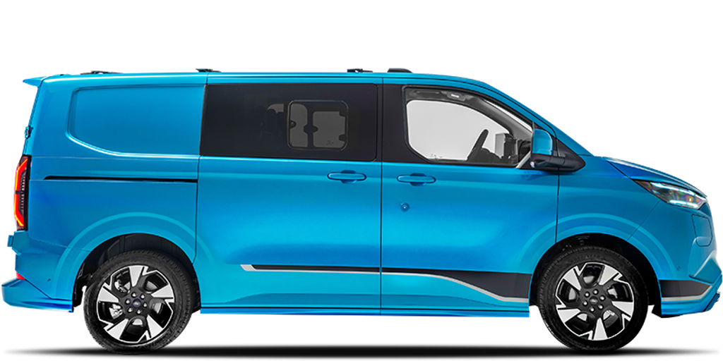 Ford Nuevo Ford E-Transit Custom Doble Cabina - DC Van BEV 64kWh 100kW 320 L1 Trend