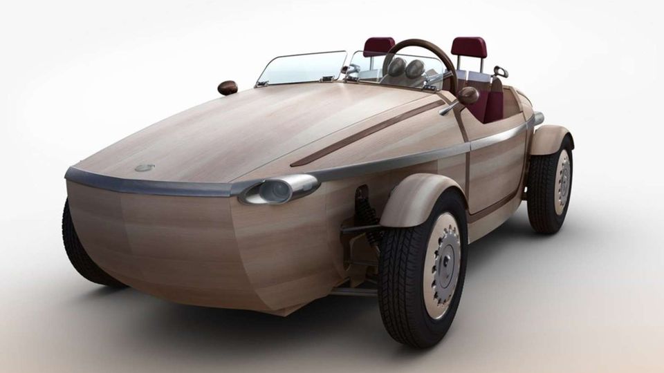 Setsuna : le concept car électrique de Toyota en bois