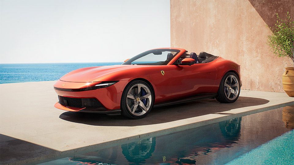 Ferrari Amalfi Spider 2026 : la Dolce Vita italienne avec 640 chevaux et le ciel pour seul toit