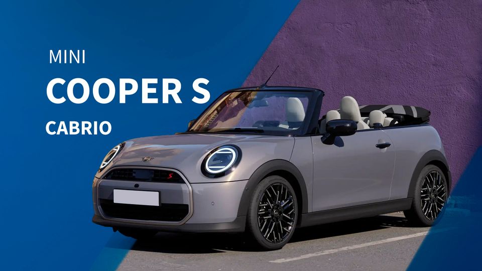 MINI Cooper S Cabrio : le cabriolet sportif qui allie plaisir de conduite, technologie et style britannique