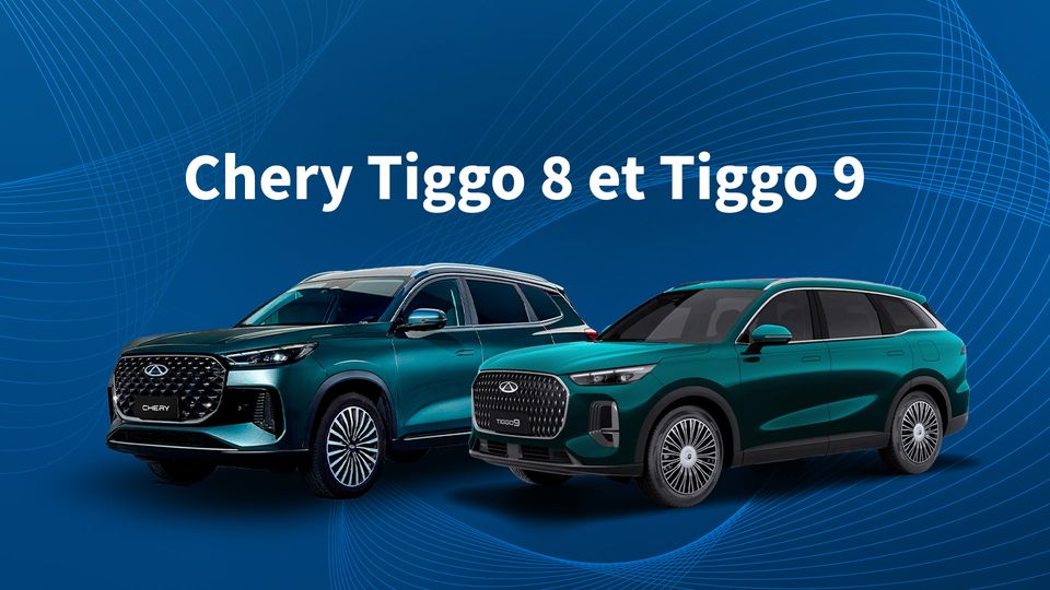 Chery Tiggo 8 et Tiggo 9 : les SUV qui veulent conquérir le marché européen grâce à la technologie, à l’espace et aux motorisations électrifiées