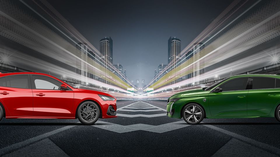 Duelo entre las berlinas más eficientes: Comparativa entre Ford Focus y Peugeot 308