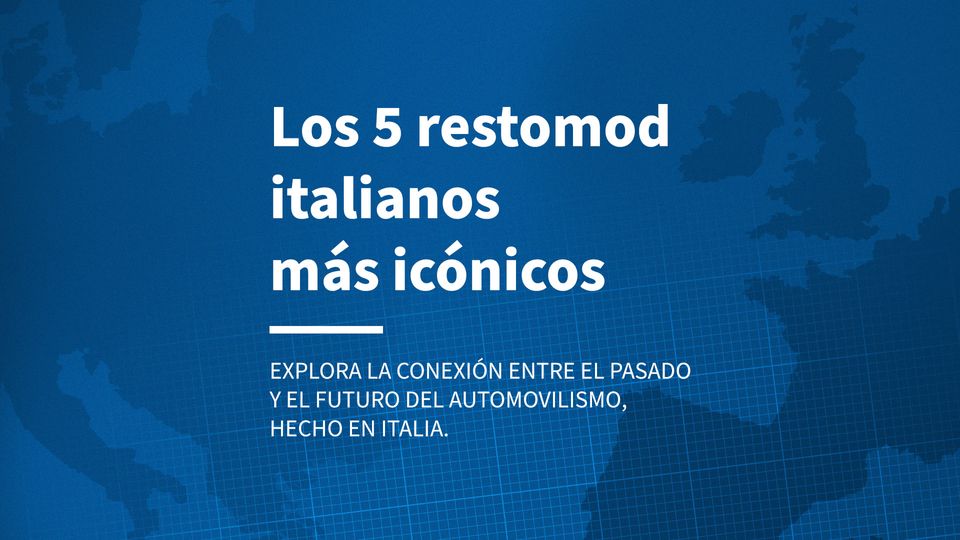 Los 5 restomod italianos más icónicos