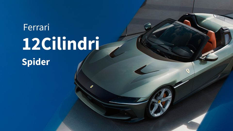 Ferrari 12Cilindri Spider el nuevo icono del lujo y el rendimiento