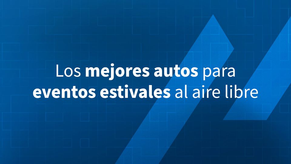 Las mejores autos para eventos estivales al aire libre