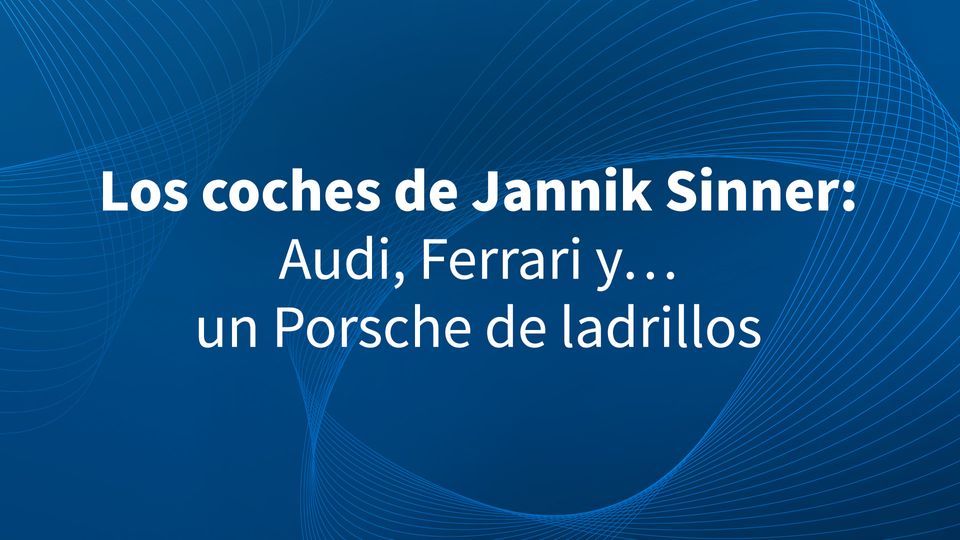 Los coches de Jannik Sinner: Audi, Ferrari y… un Porsche de ladrillos