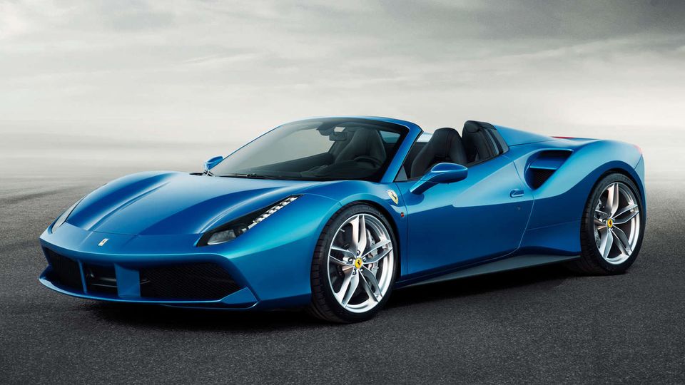 Ferrari 448 Spider: il Blu Corsa che illuminerà il Salone di Francoforte 2015