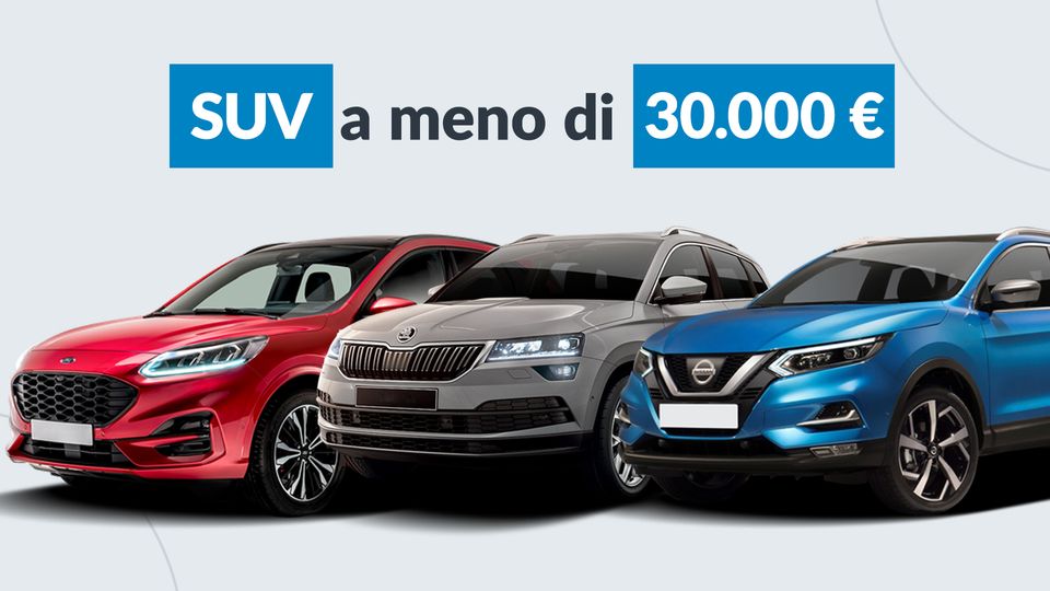 SUV a 30.000 euro: quale scegliere per la famiglia?
