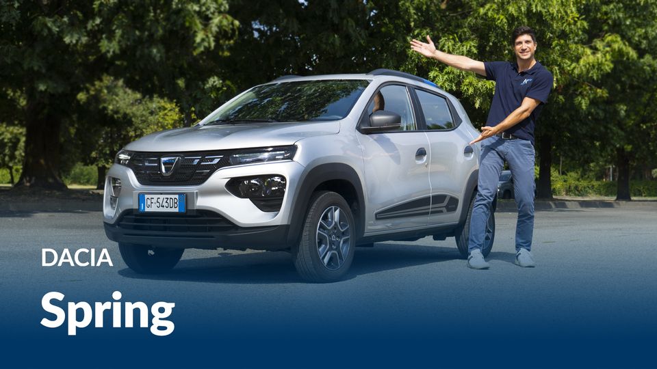 Dacia Spring 2021: video recensione dell’elettrica più economica