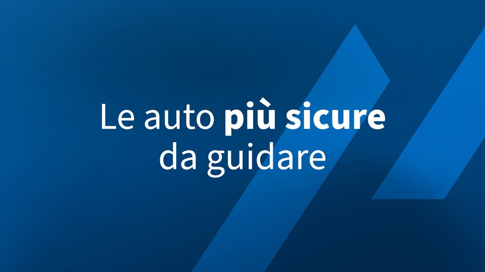 Le auto più sicure da guidare