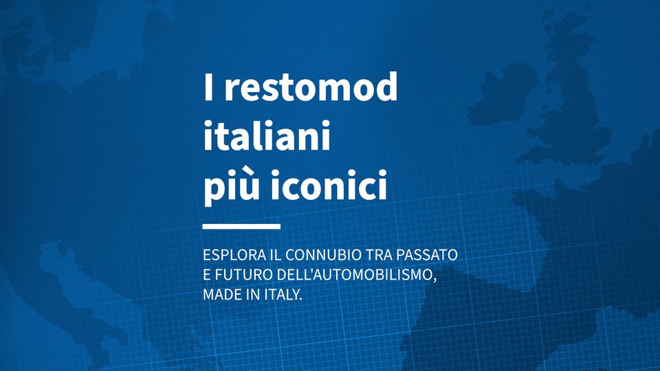 I 5 RESTOMOD italiani più ICONICI