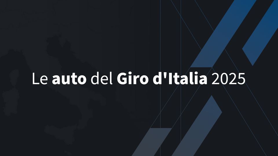 Le auto del Giro d’Italia 2025