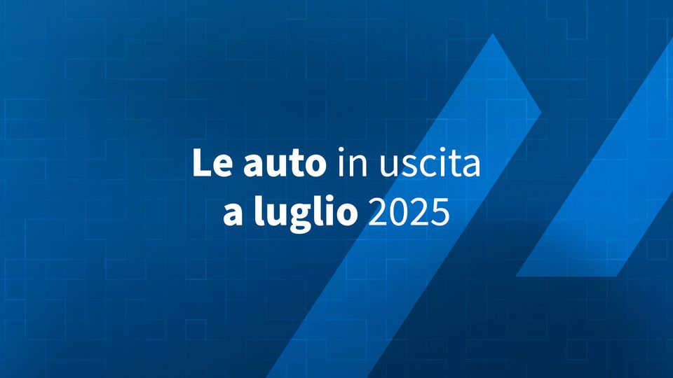 Le auto in uscita a luglio 2025