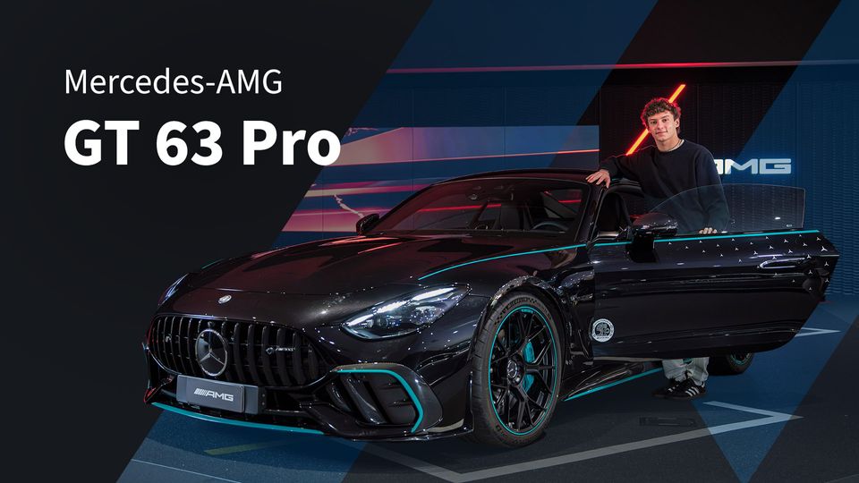 Mercedes-AMG GT 63 Pro: l’auto da 612 CV di Kimi Antonelli