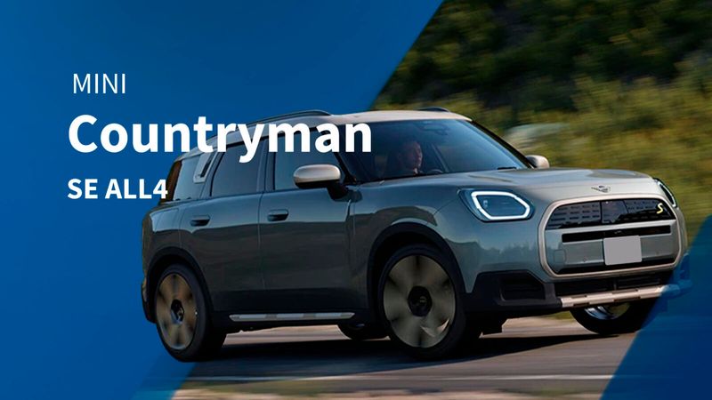 MINI Countryman SE ALL4: il SUV elettrico che unisce spazio, tecnologia e divertimento di guida