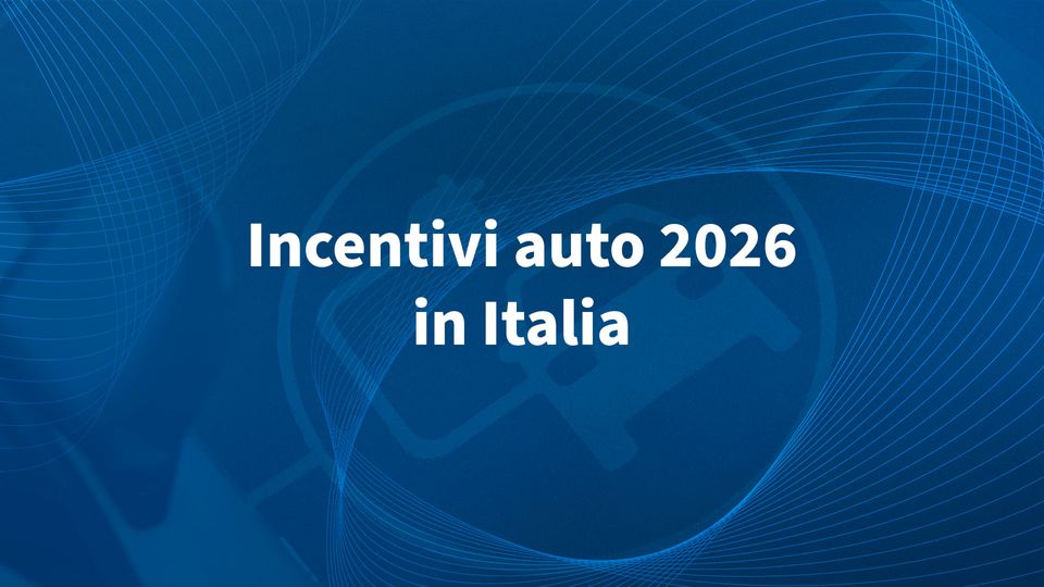Incentivi auto 2026 in Italia