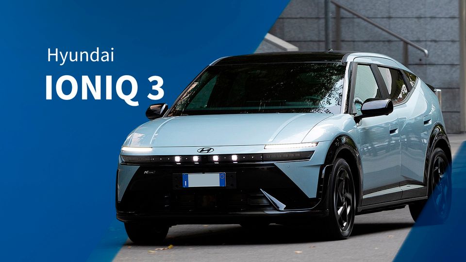 Hyundai IONIQ 3: caratteristiche, dimensioni, autonomia e prezzi della nuova elettrica di segmento B