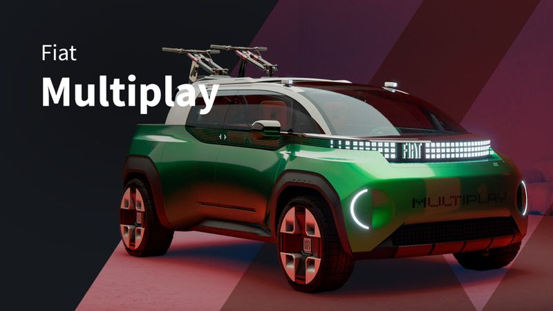 New FIAT Multiplay: the concept reinventing the Multipla at the 2026 Paris Motor Show