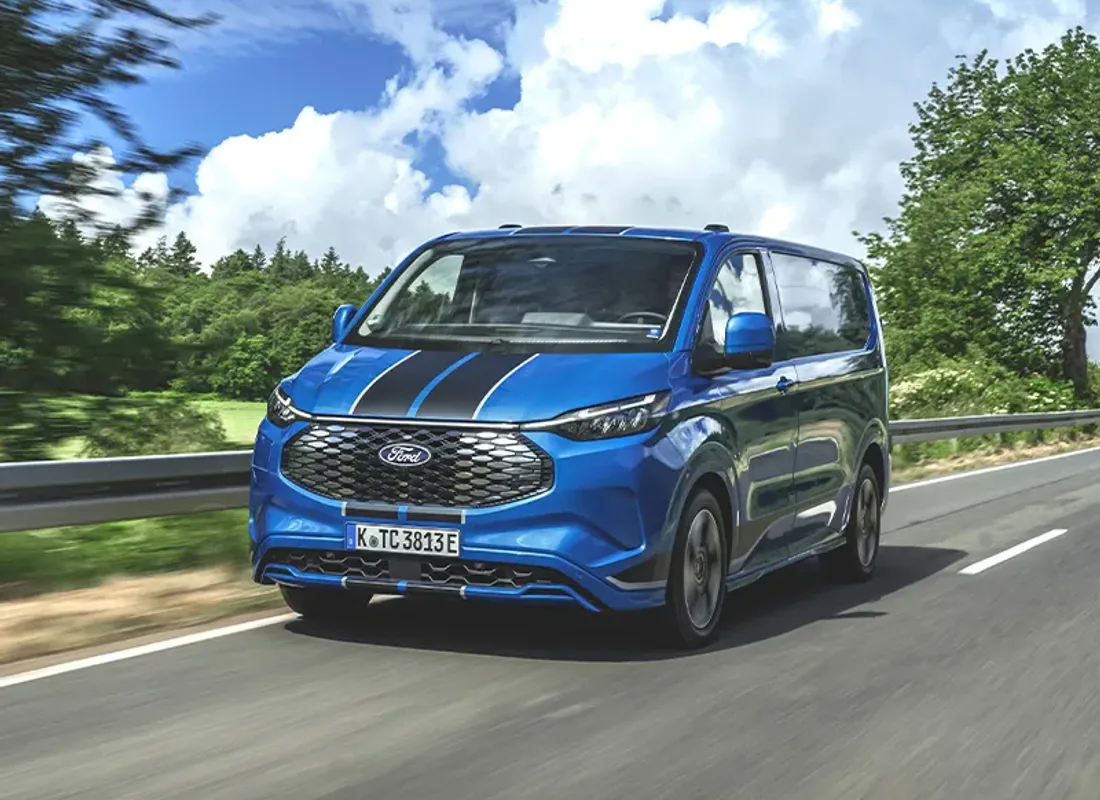 Ford Nueva E-Transit Custom Doble Cabina